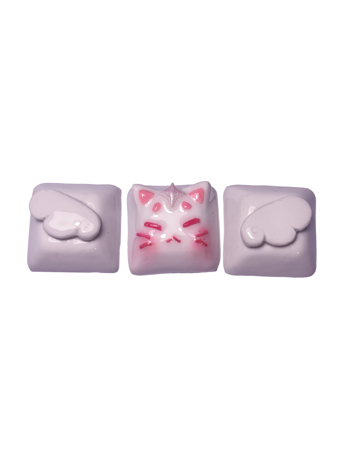 Angel Kitty keycap