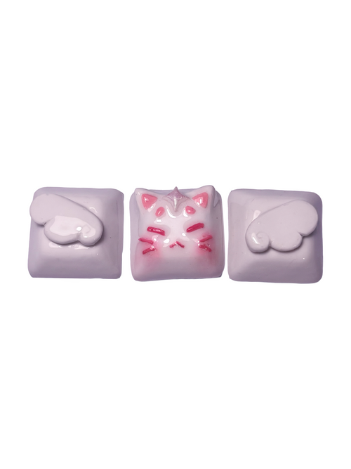 Angel Kitty keycap